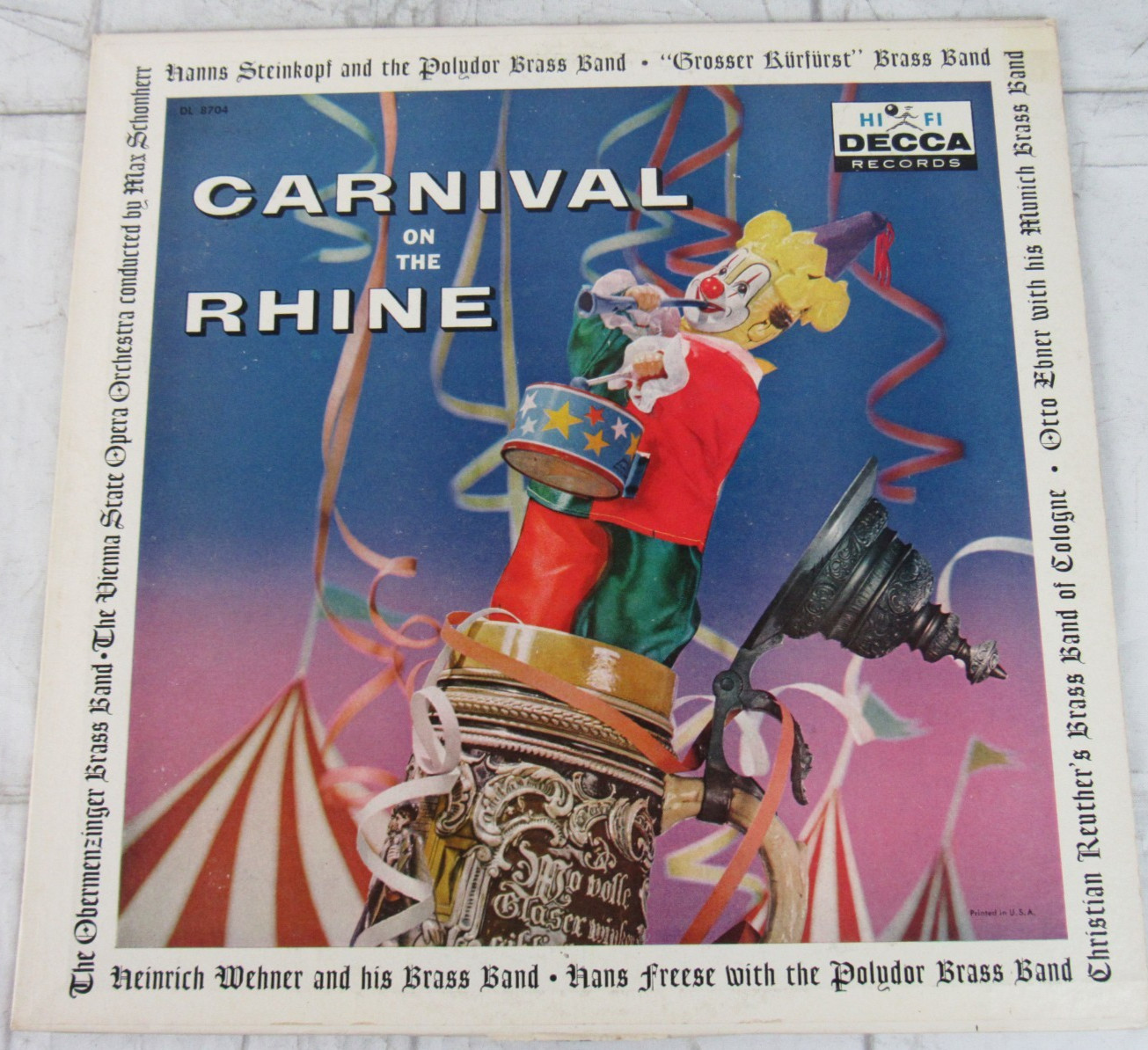 Carnival on the Rhine, Vinyl Records LP.