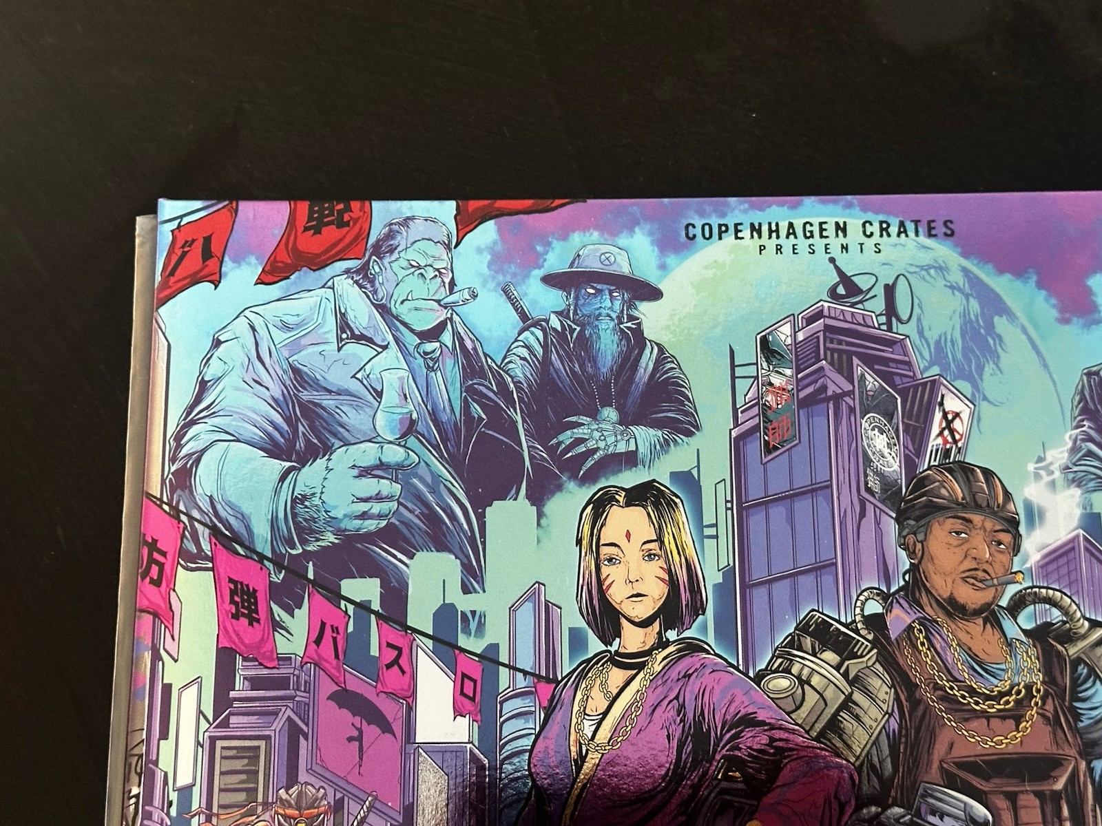 MICKEY DIAMOND X Machacha – Bulletproof Bathrobes Blue Vinyl Copenhagen Crates