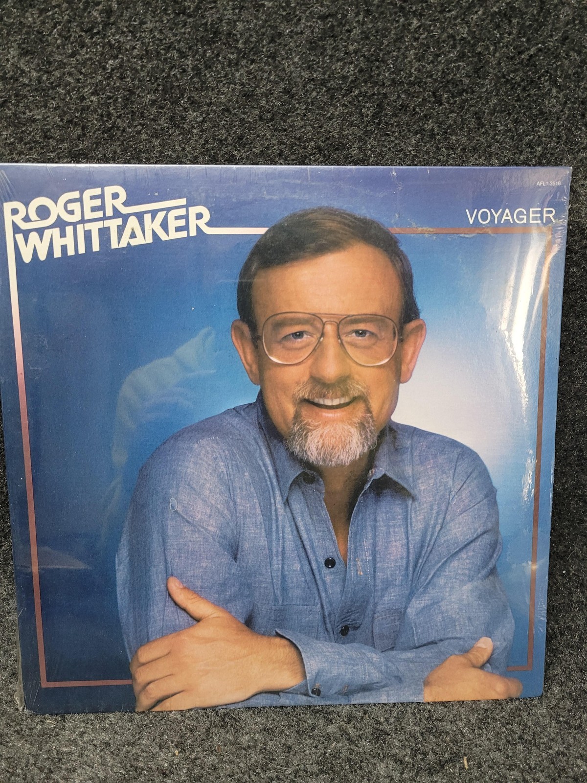Vintage Roger Whittaker Vinyl Record Voyager Folk Pop RCA AFL1-3518 Stereo LP