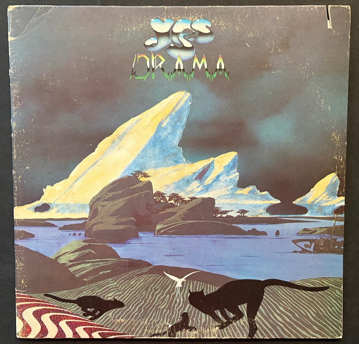 Yes – Drama LP – Atlantic Records SD 16019 – Gatefold