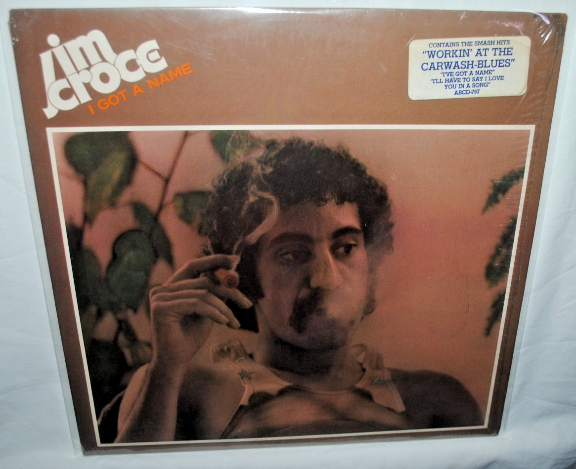 Jim Croce, I’VE GOT A NAME, LP record, ABC Records ABCD-797, VG/VG+