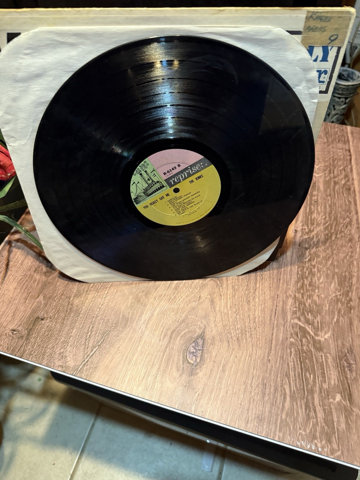 1965 The Kinks You Really Got Me Record 33 RPM 12″ Vinyl LP 33 RPM R-6143