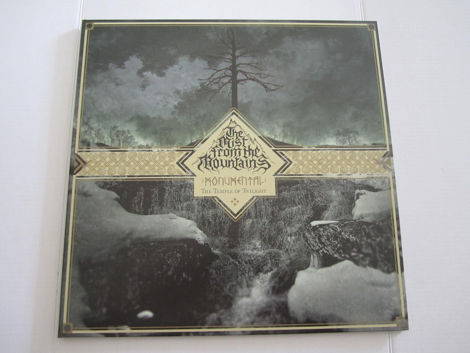THE MIST FROM THE MOUNTAINS ‎– Monumental The Temple Of Twilight LP, Black Vinyl