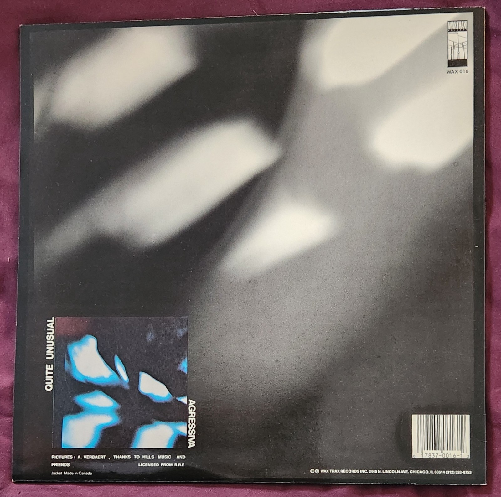 Front 242 – Interception – 12″ Vinyl – Wax Trax 016 – US – 1987 – EX