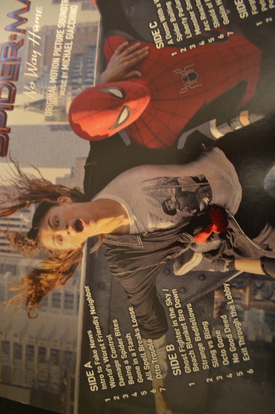 Vinyl 12 inch Record Album Movie Soundtrack Spider-Man No Way Home 2021