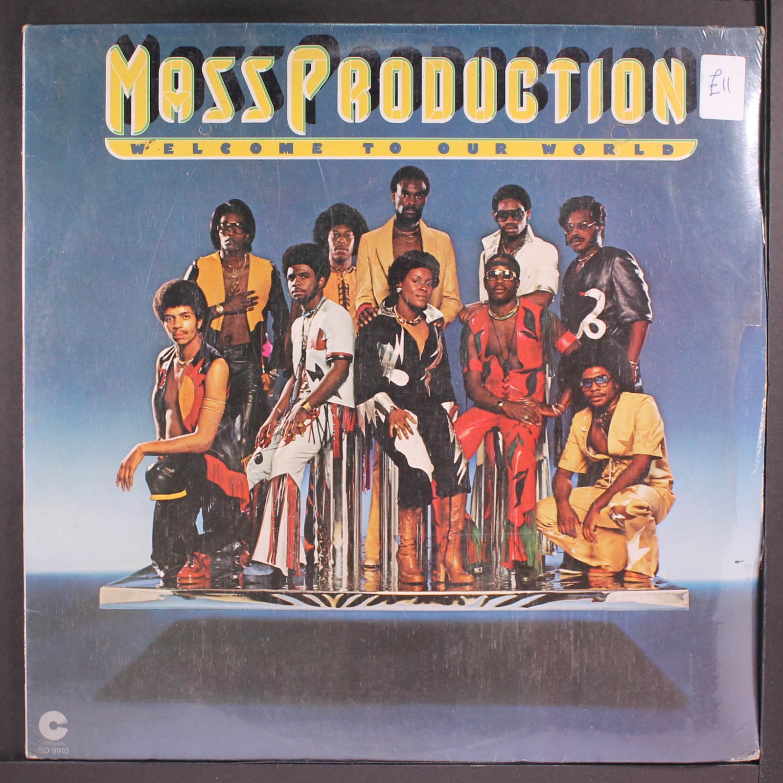 MASS PRODUCTION: welcome to our world COTILLION 12″ LP 33 RPM Sealed