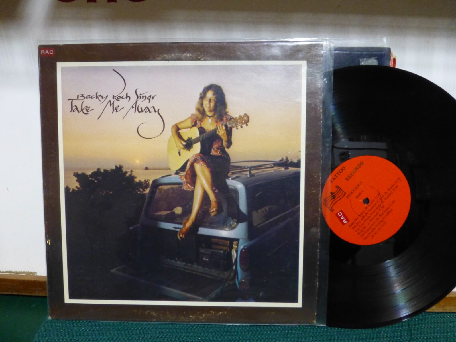 BECKY KOCH SINGS TAKE ME AWAY UNCLE DIRTYS’ SOUND MCHINE MICHIGAN NM. LP
