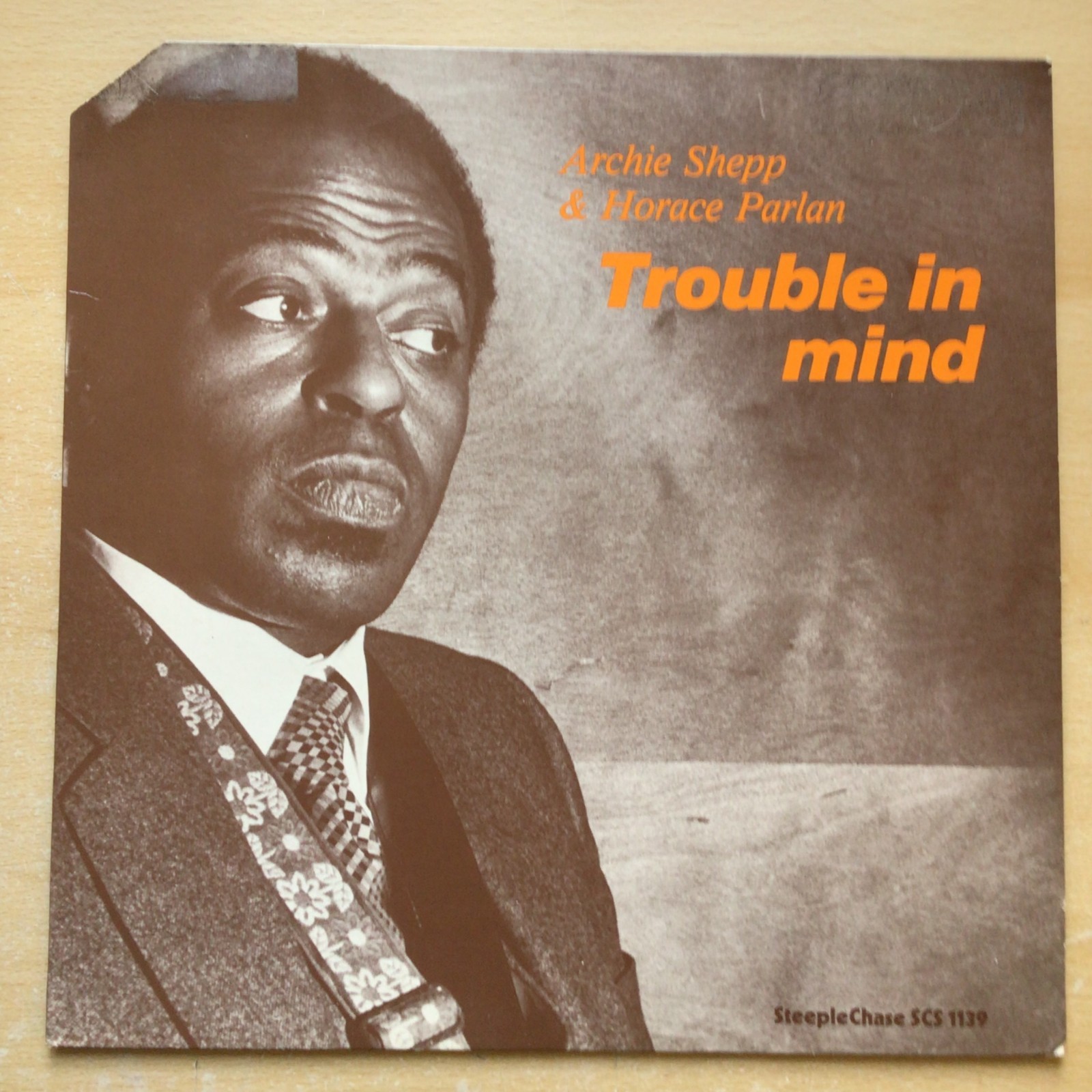ARCHIE SHEPP & HORACE PARLAN – TROUBLE IN MIND – LP – 1980 – SCS 1139 – VG