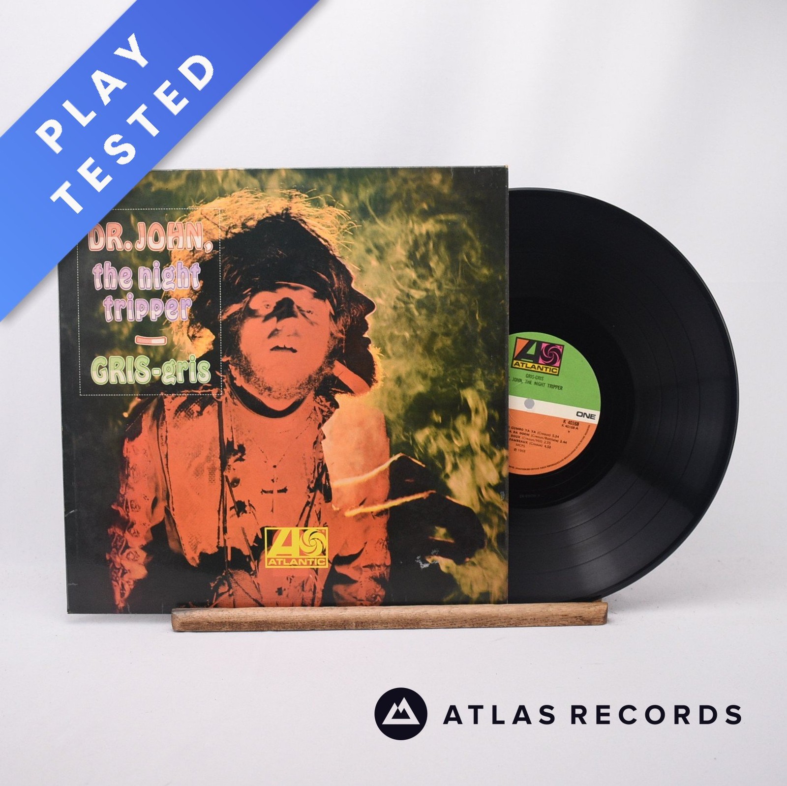Dr. John Gris-Gris Repress LP Album Vinyl Record 1972 K40168 Atlantic – VG/VG+