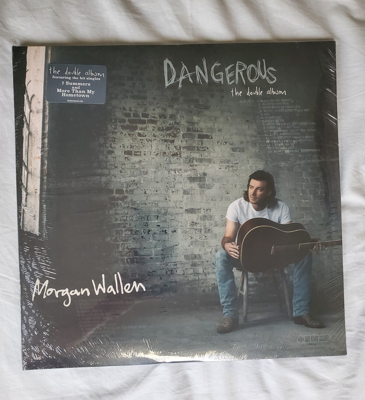 Sealed Morgan Wallen Dangerous The Double Album Orange 3xLP Vinyl FAST SHIP