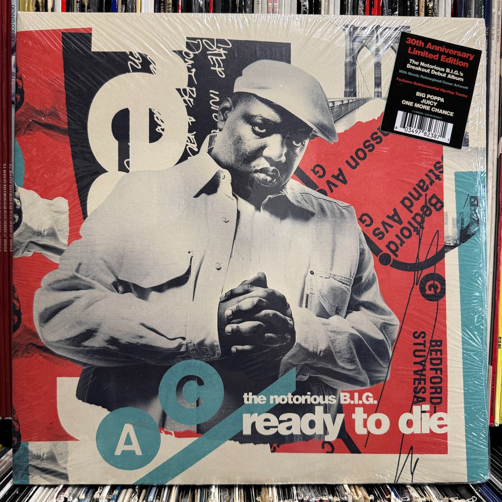 THE NOTORIOUS B.I.G. – READY TO DIE (VINYL 2LP) 1994 / 2024 RARE!! DJ PREMIER