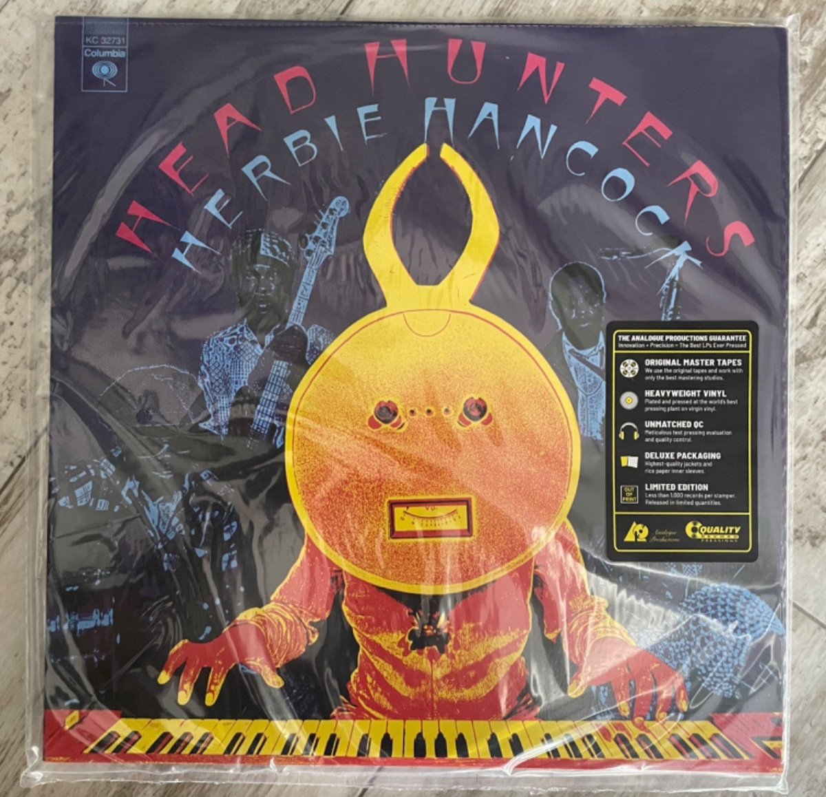 Sealed Herbie Hancock – Head Hunters 45 RPM Audiophile Pressing Vinyl Record