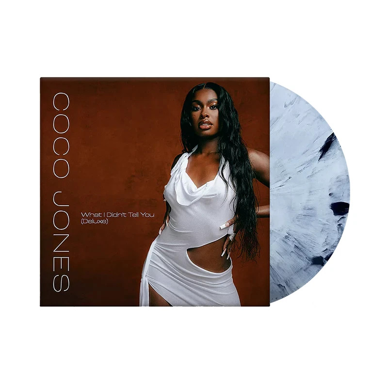 Coco Jones – What I didn’t tell you Grey Black Marble deluxe Vinyl