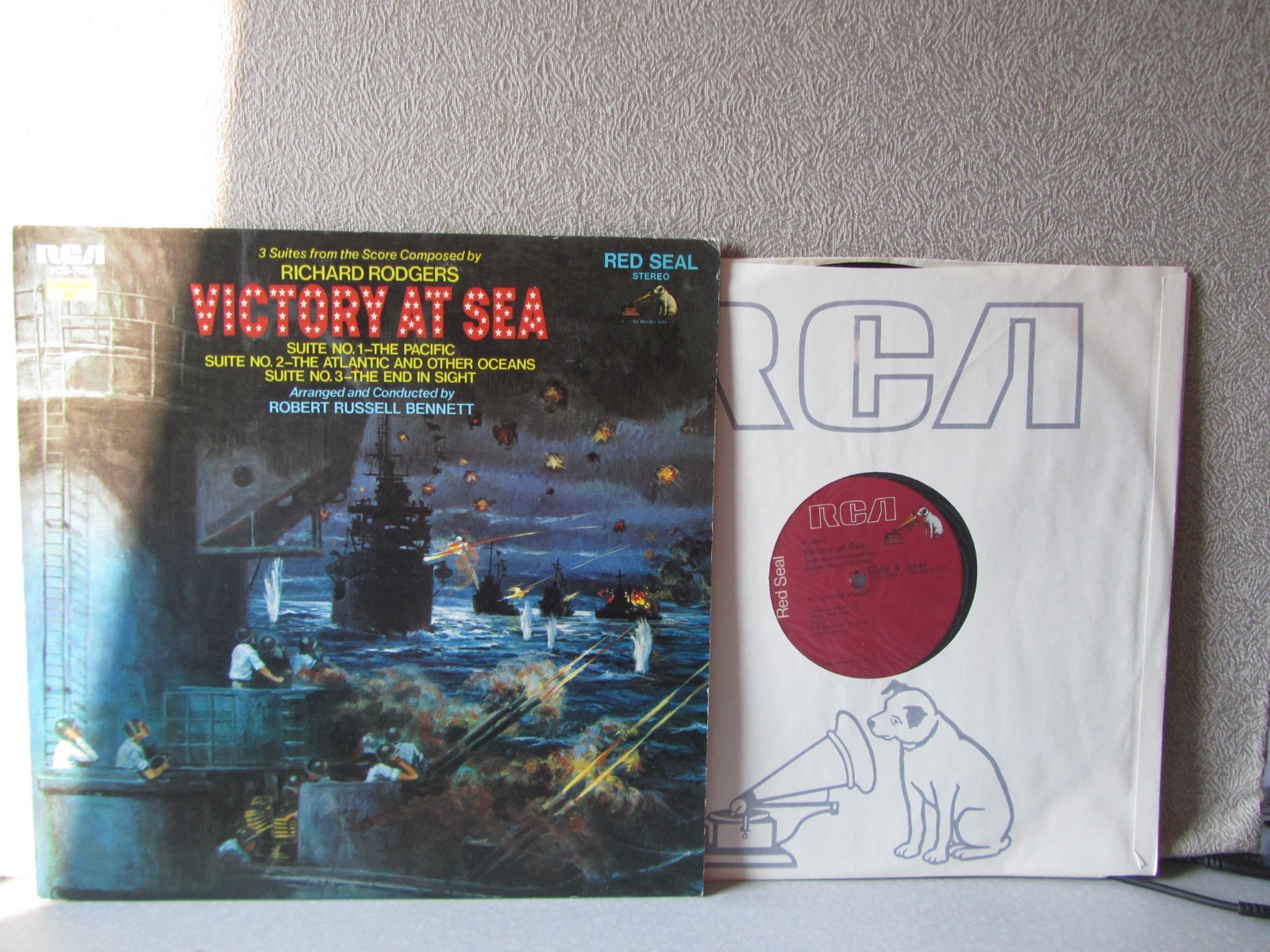 VICTORY AT SEA Vinyl lp…RICHARD RODGERS…RCA…M-/VG+…’70