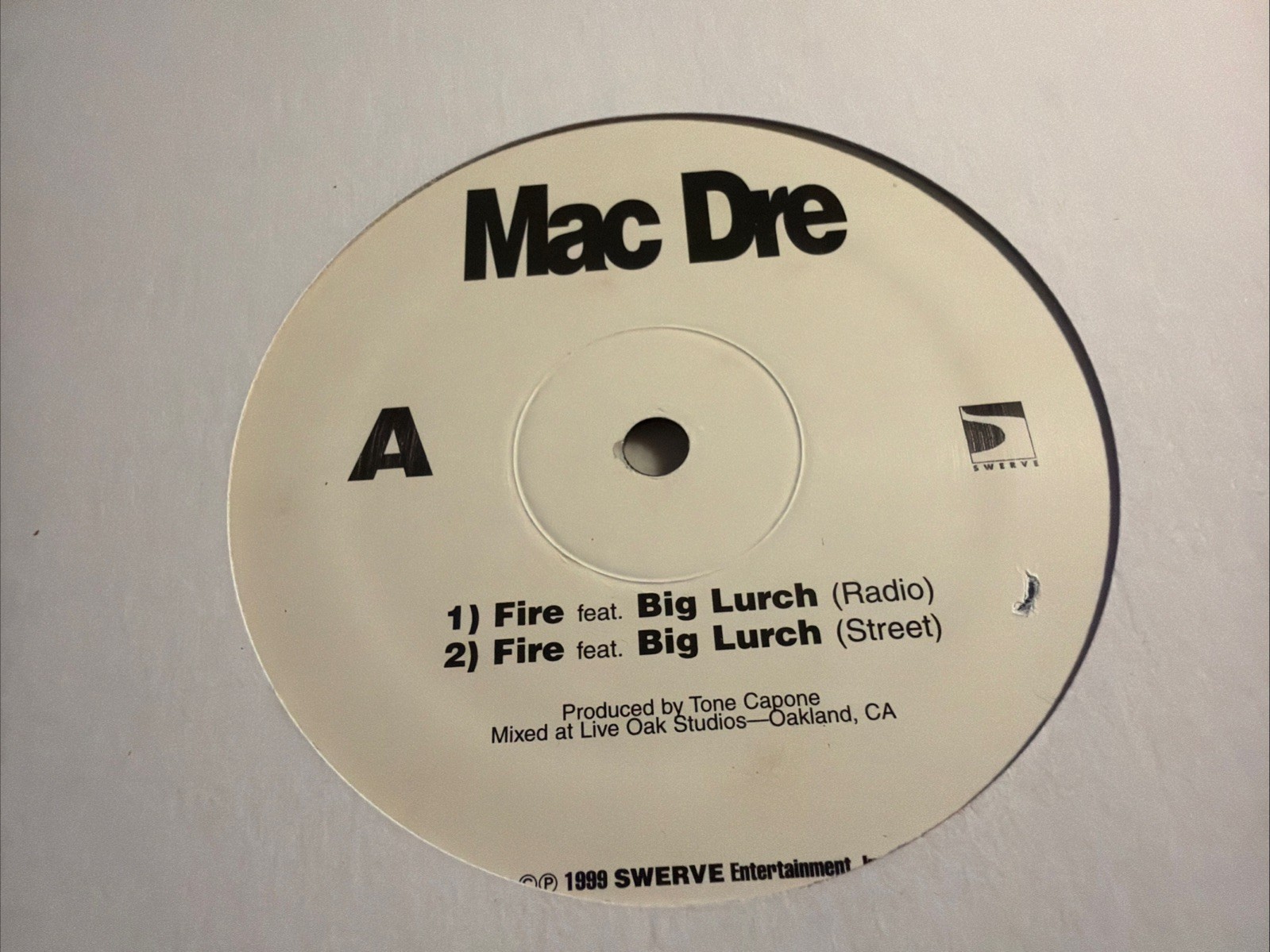 Mac Dre – Fire – 12” Vinyl 1999