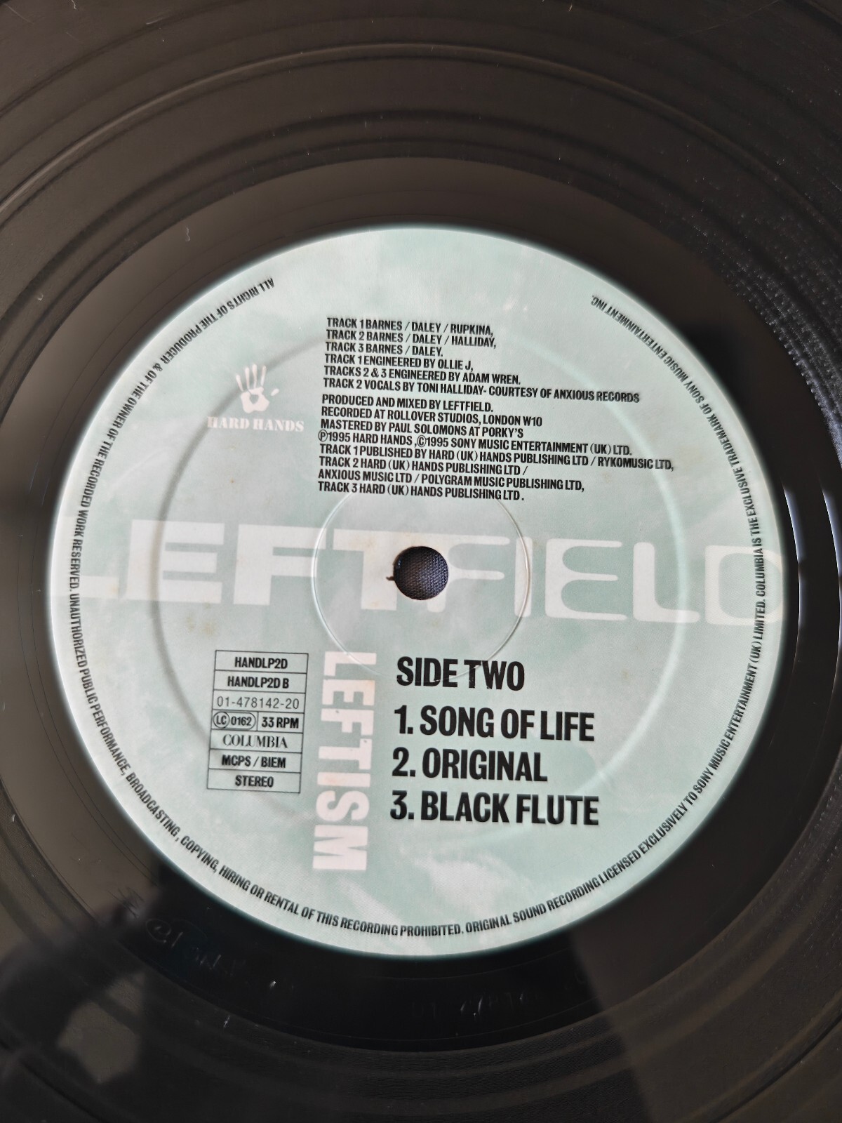 Leftfield – Leftism – 2LP Album, Gatefold, Stereo – UK 1995