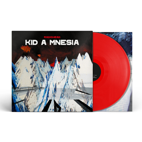 Radiohead Kid A Mnesia 3x RED VINYL LP Record 10 unreleased Amnesiac songs! NEW!