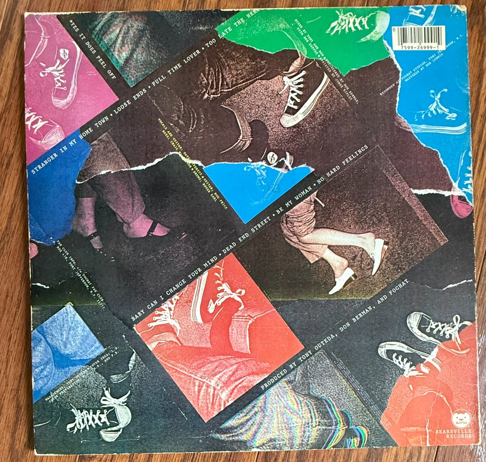 Lot of 5 Foghat Vinyl LPs Fool for the City Night Shift Stone Free Tight Shoes