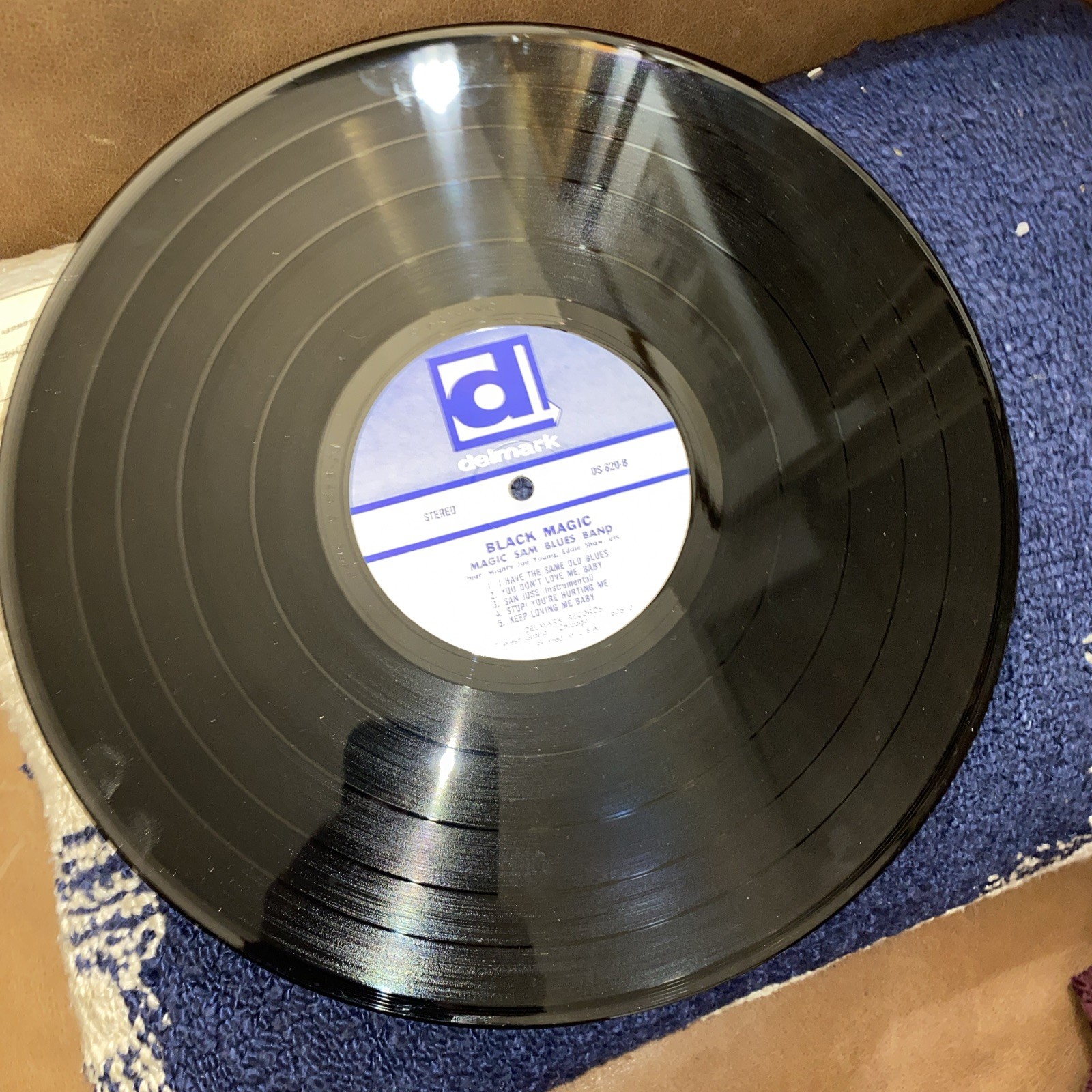 BLACK MAGIC DELMARK DS-620 MAGIC SAM BLUES BAND EX FIRST PRESS