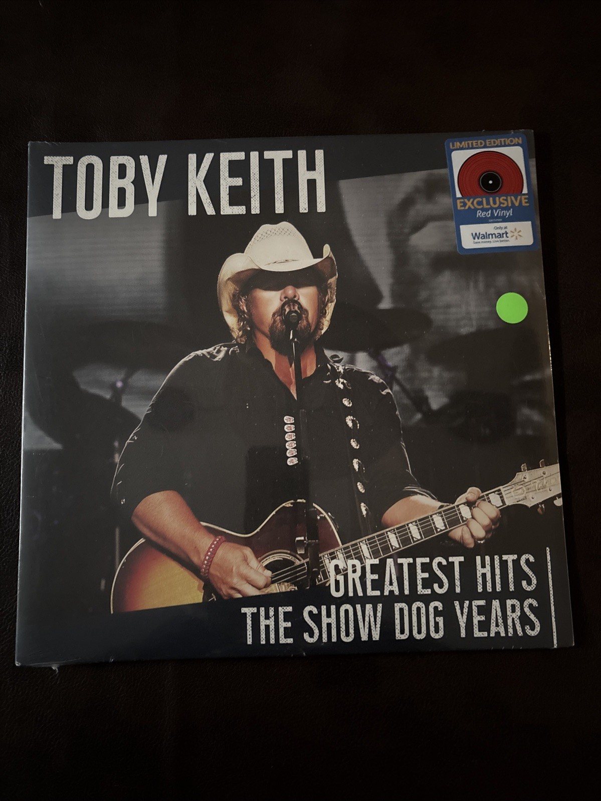 TOBY KEITH GREATEST HITS THE SHOW DOG YEARS VINYL!! LIMITED RED SOLO CUP LP!