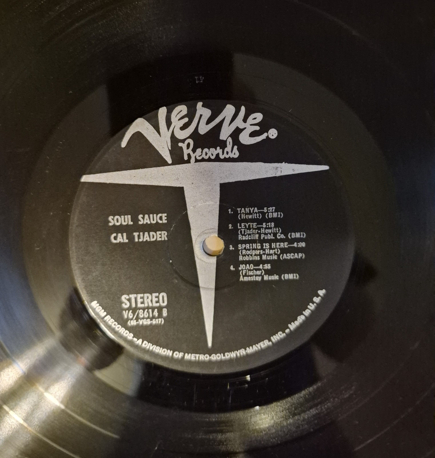 Cal Tjader – Soul Sauce – Verve – Latin Jazz – Vinyl LP – Stereo