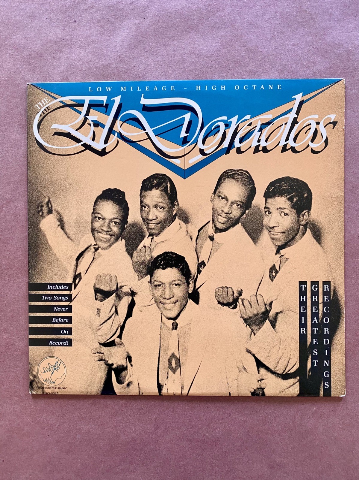 THE EL DORADOS Low Mileage High Octane Solid Smoke Records • NM/NM