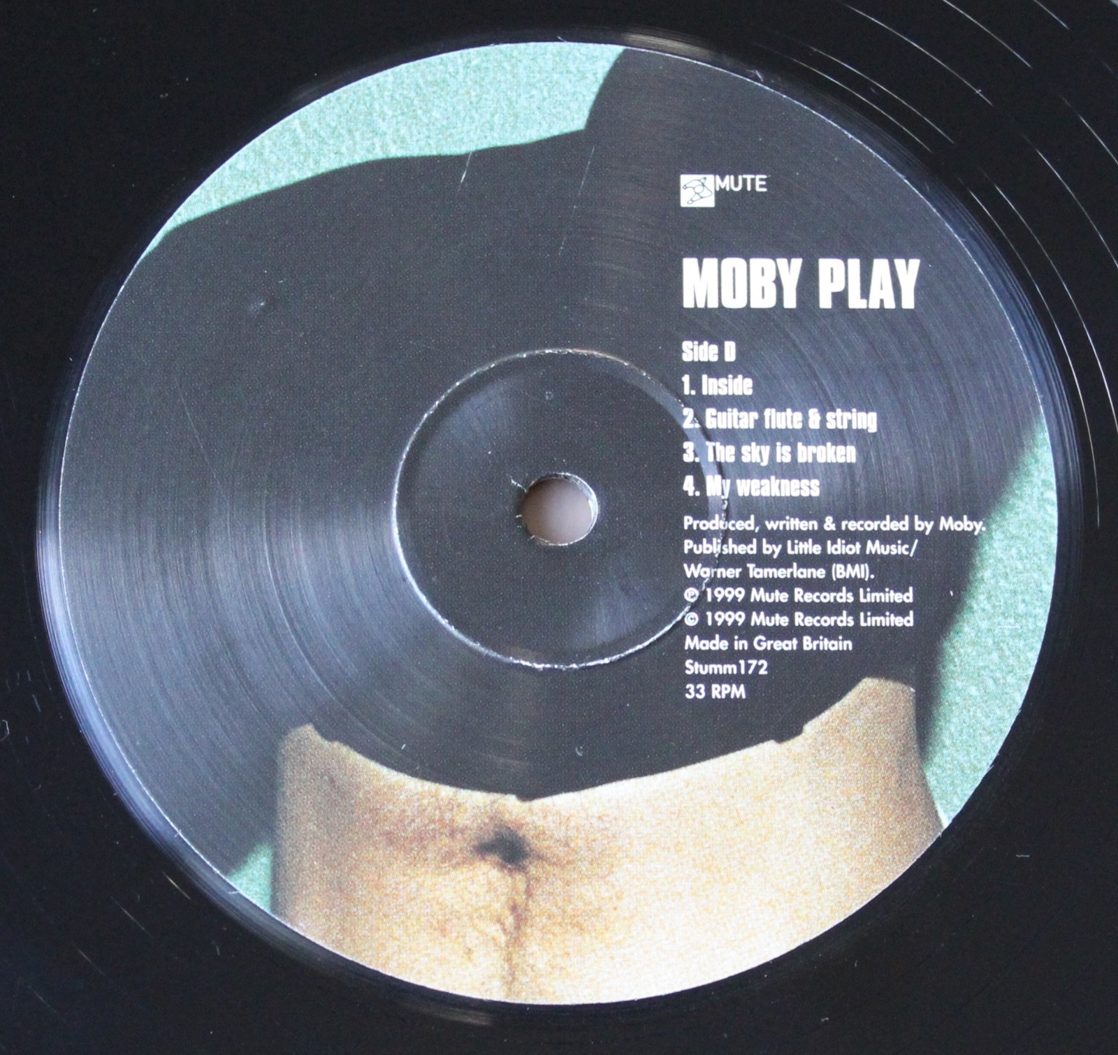 MOBY PLAY 1ST UK PRESSING VINYL LP 1999 MUTE STUMM172 EX