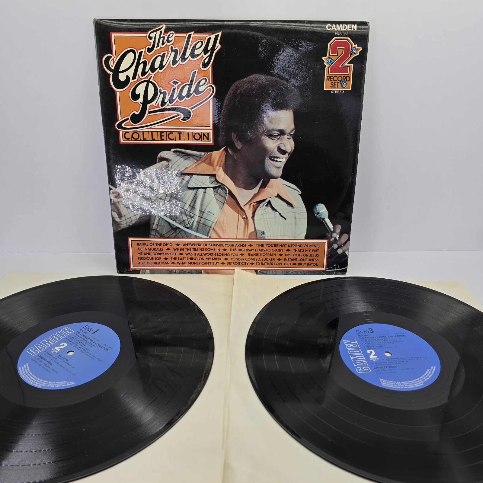 CHARLEY PRIDE: collection RCA CAMDEN 2x Records (Ex) LP 33 RPM United Kingdom