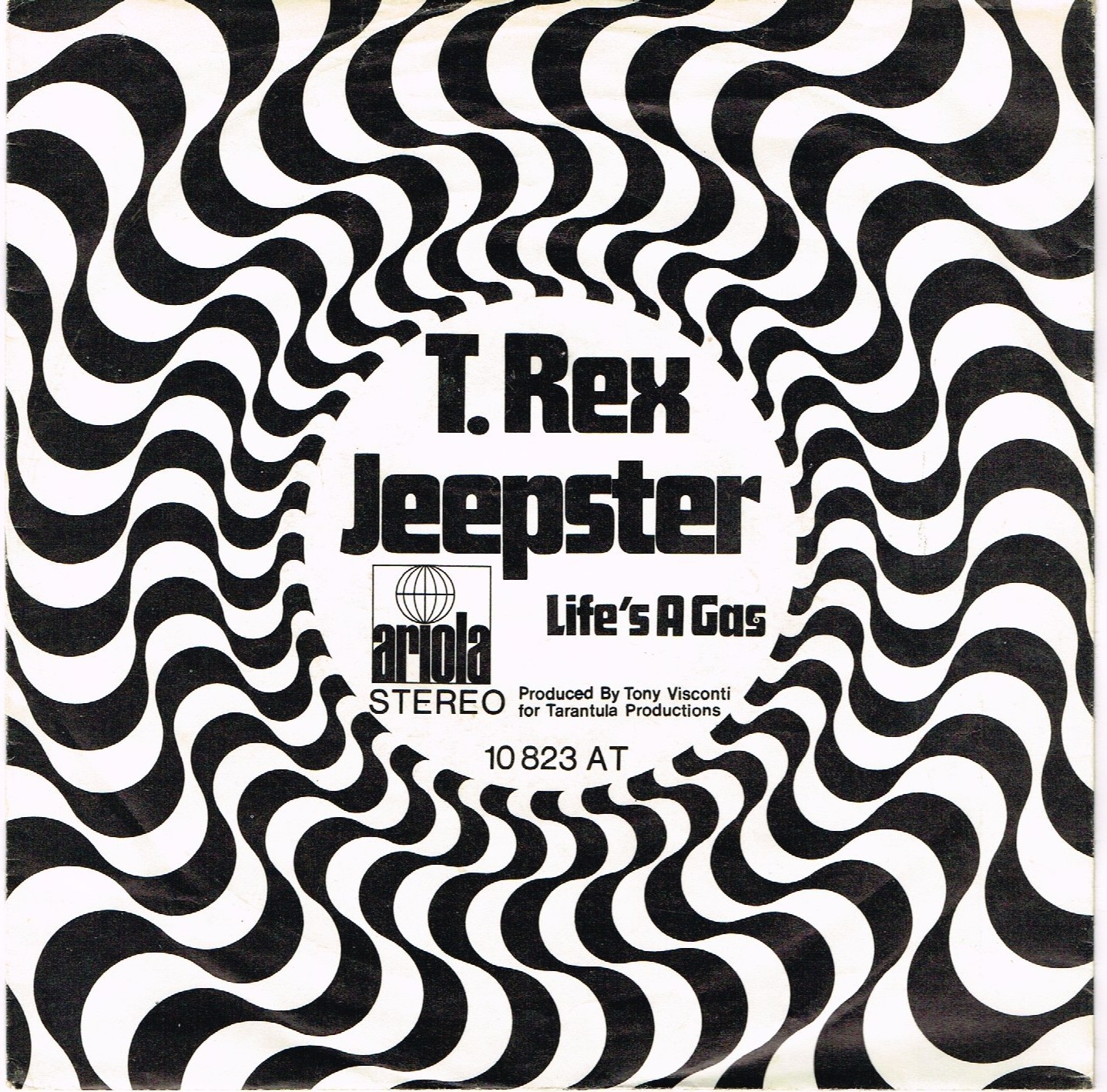 JEEPSTER / LIFES A GAS GERMAN 7 ” SINGLE
