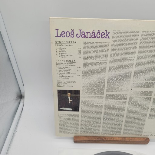Supraphon Janáček Czech Philharmonic Sinfonietta Taras Bulba Record Album Vinyl