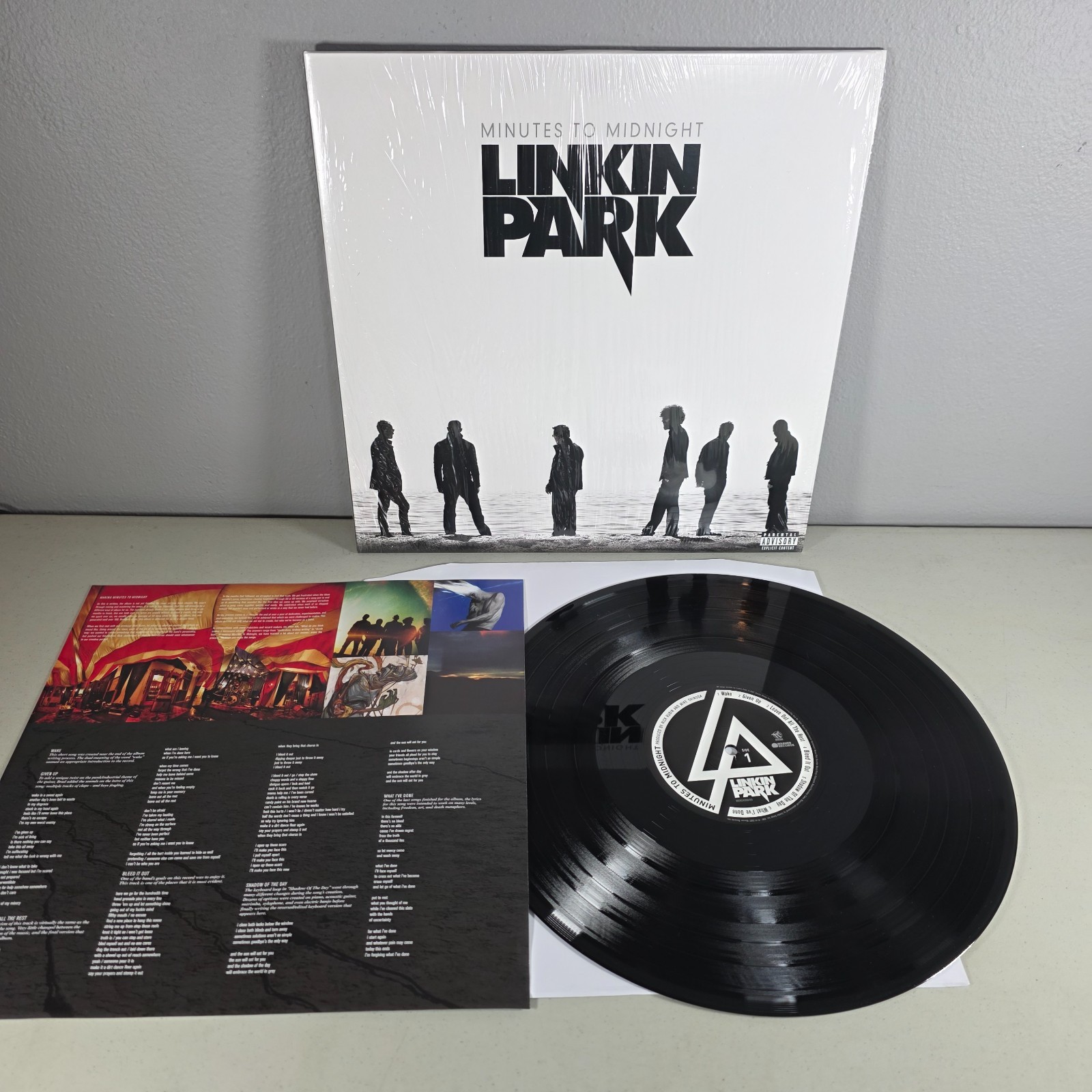 Linkin Park Minutes to Midnight LP Vinyl Record Parental Advisory W/ Shrink