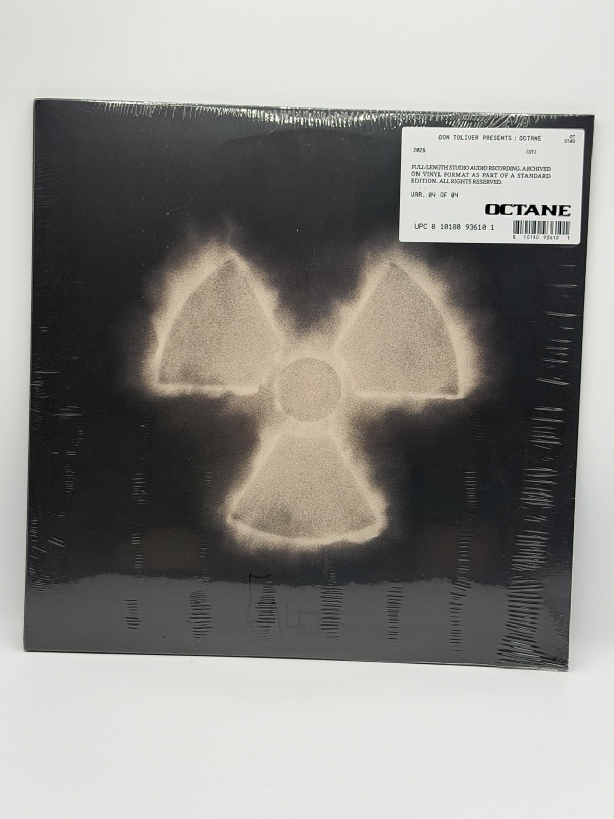 NEW DON TOLIVER SIGNED Octane Playback On Clear Vinyl VARIANT 4 Nuclear LP