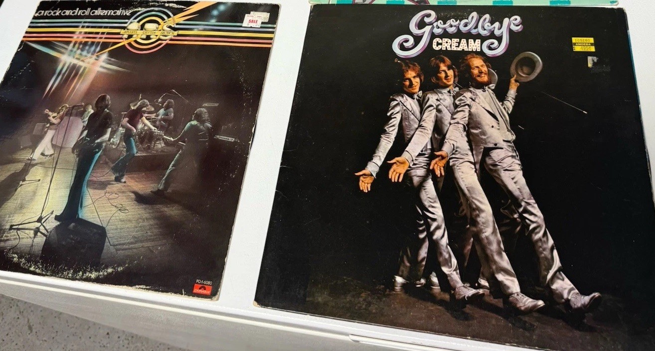 70s Disco Rock LP Lot 4 KC & Sunshine Band Atlanta Rhythm Section Heatwave Cream
