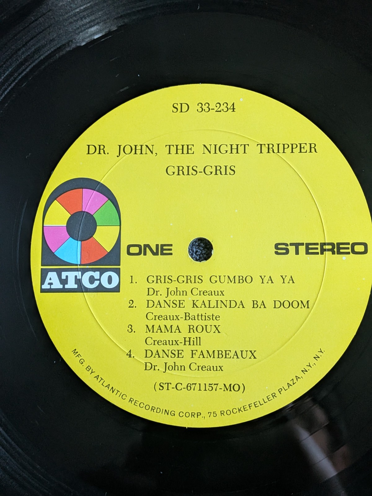 **Original Monarch Pressing** Dr. John, The Night Tripper “Gris Gris” (1969) VG+