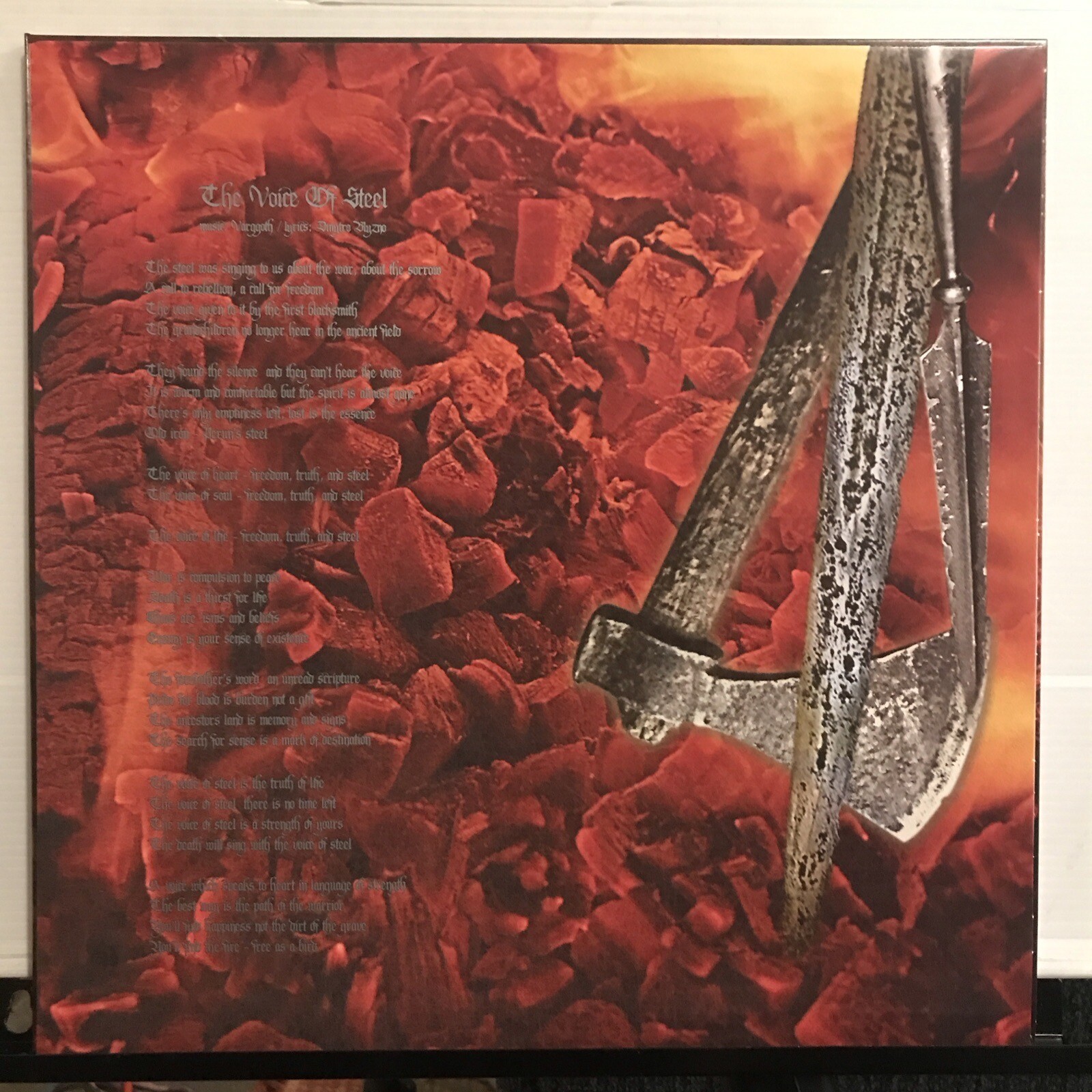 Nokturnal Mortum – The Voice Of Steel LP 2025 Osmose OPLP380 [SPLATTER] NEW *FR