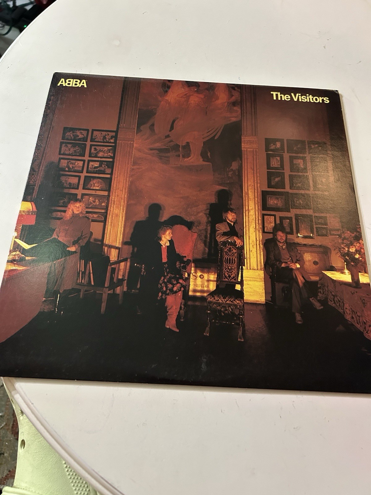 ABBA The Visitors 1981 Vinyl LP Album Record Atlantic SD 19332 Pop Rock 12″ABBA