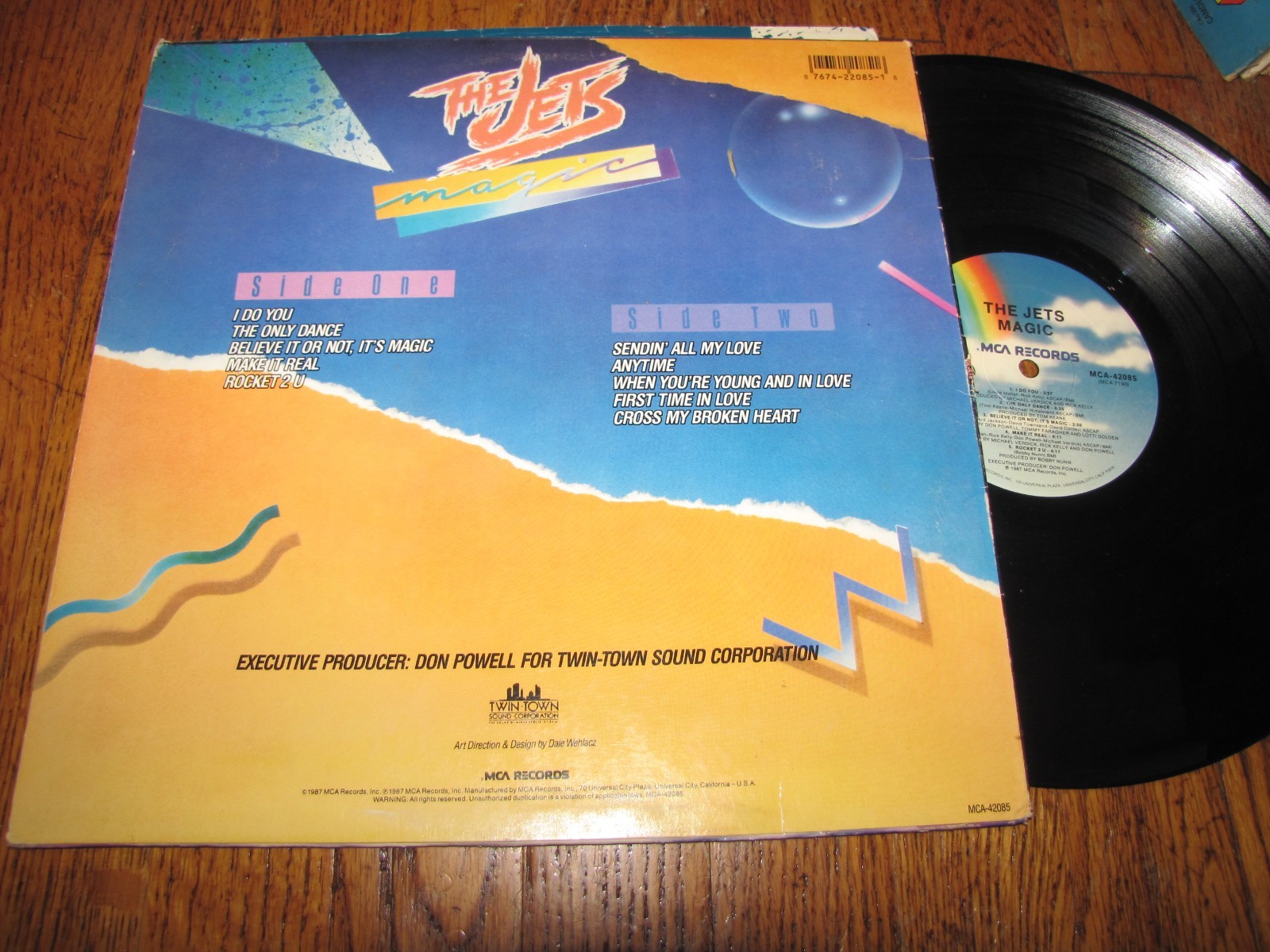 THE JETS – MAGIC – MCA RECORDS LP