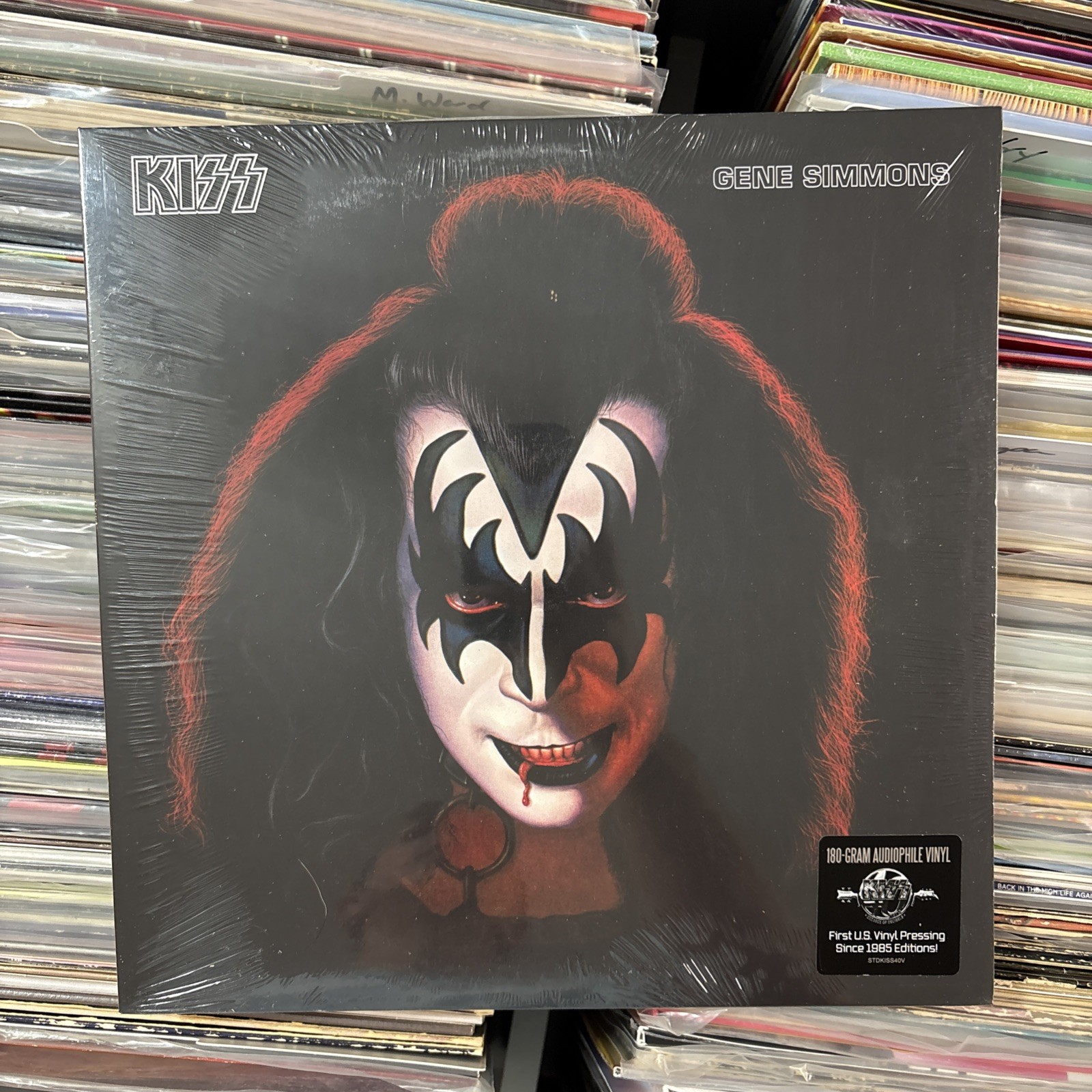 Kiss Gene Simmons 180 Gram Audiophile Vinyl LP Record Album NEW SEALED