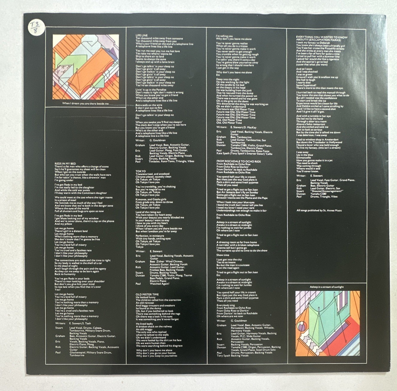 10cc : Bloody Tourists – Vinyl LP Gatefold Uk Issue EX / VG+ Condition