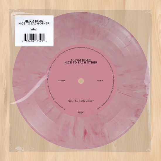 OLIVIA DEAN Nice to Each Other 7 VINYL RECORD Live from L’Olympia, Paris 0411