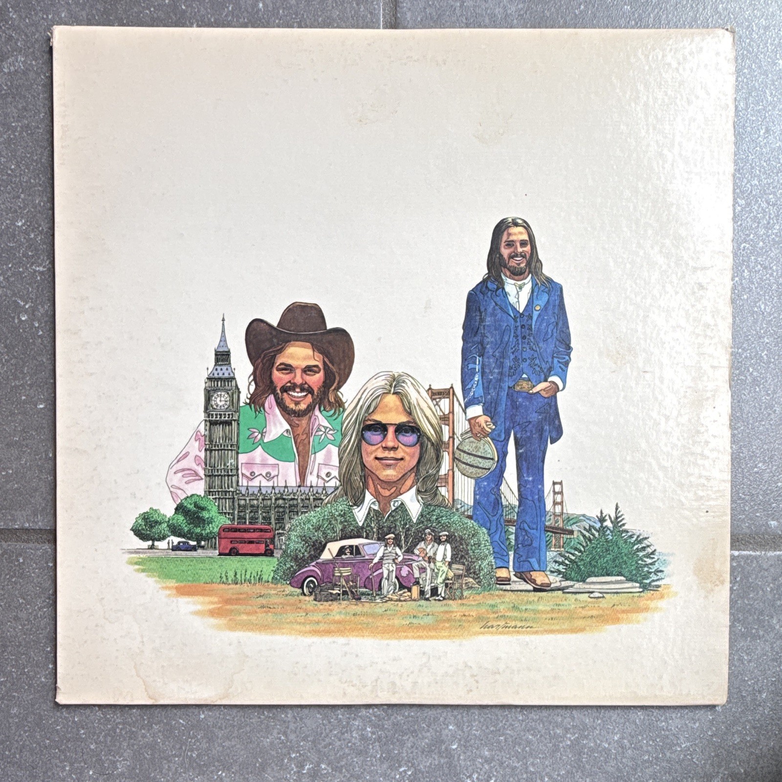 America History: America’s Greatest Hits 1975 Warner Bros. BS 2894 LP 12″