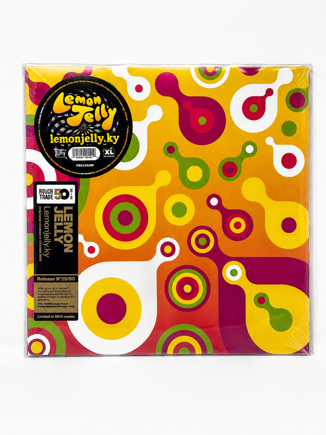 LEMONJELLY.KY LEMON JELLY 2XLP VINYL ROUGH TRADE 50TH ANNIVERSARY EXCLUSIVE