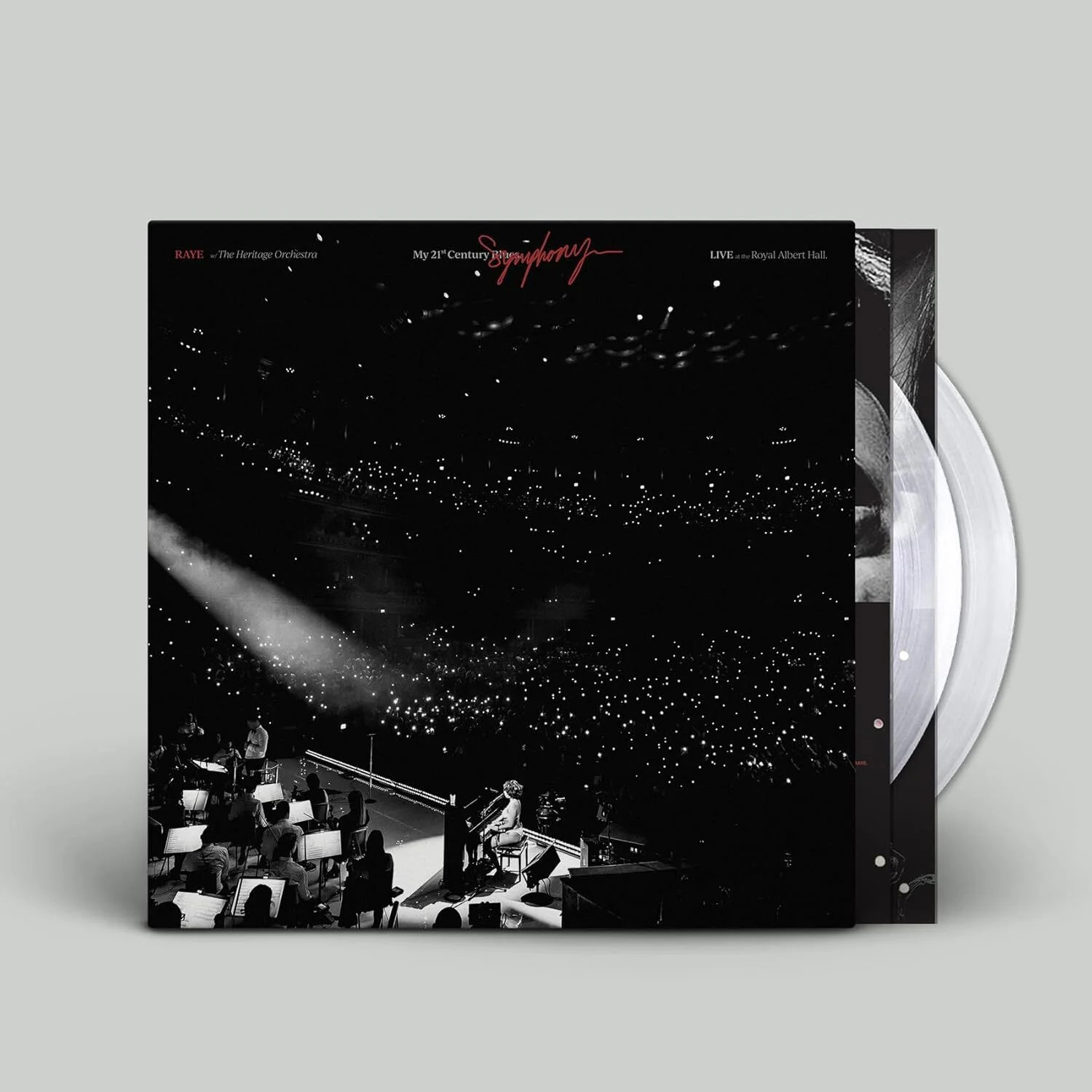 RAYE My 21st Century Symphony (UK 2x Vinyl LP, 2024) Ltd Ed Clear SEALED NEW