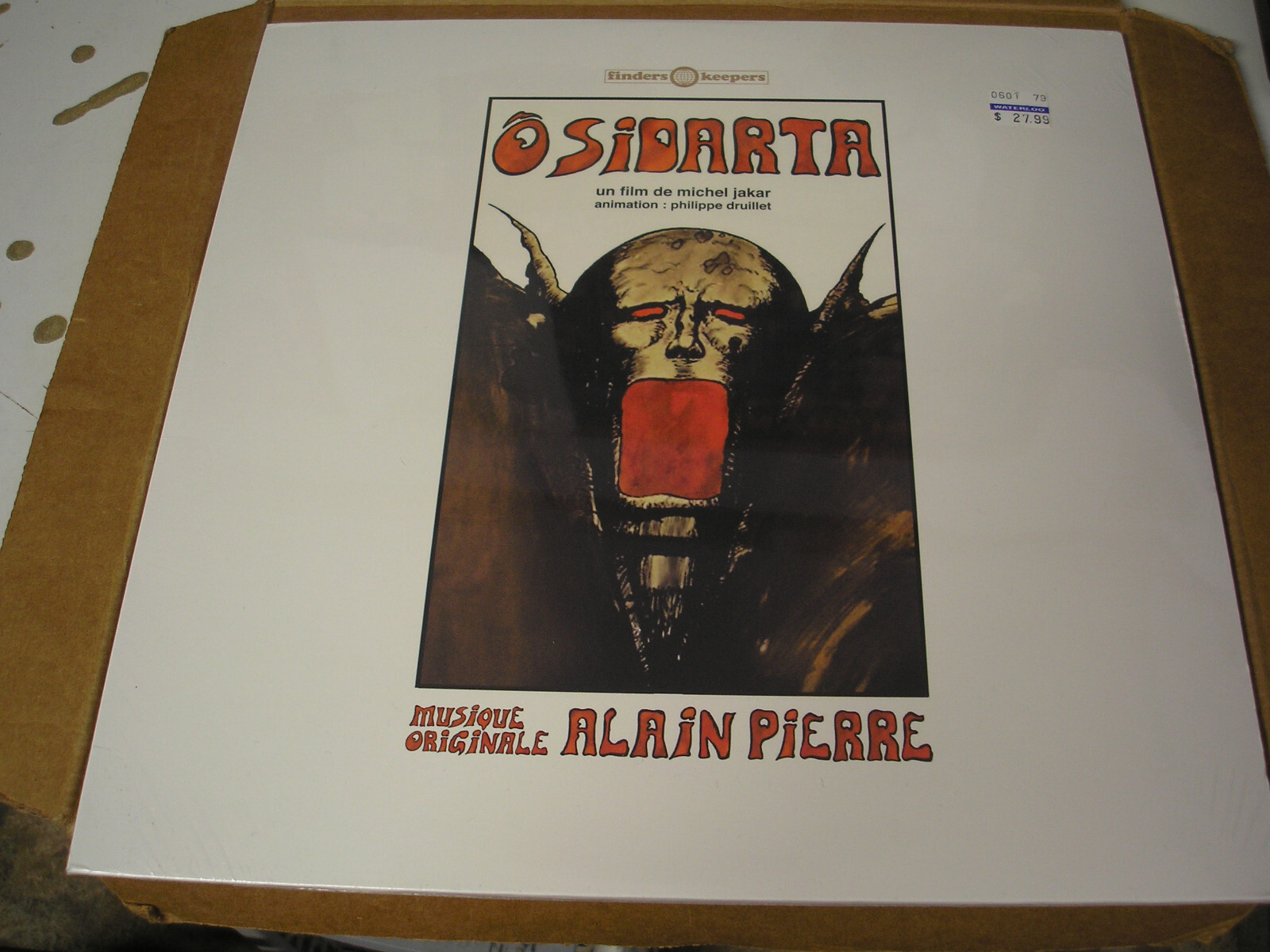 Alain Pierre – O Sidarta soundtrack LP new sealed Finders Keepers electronic
