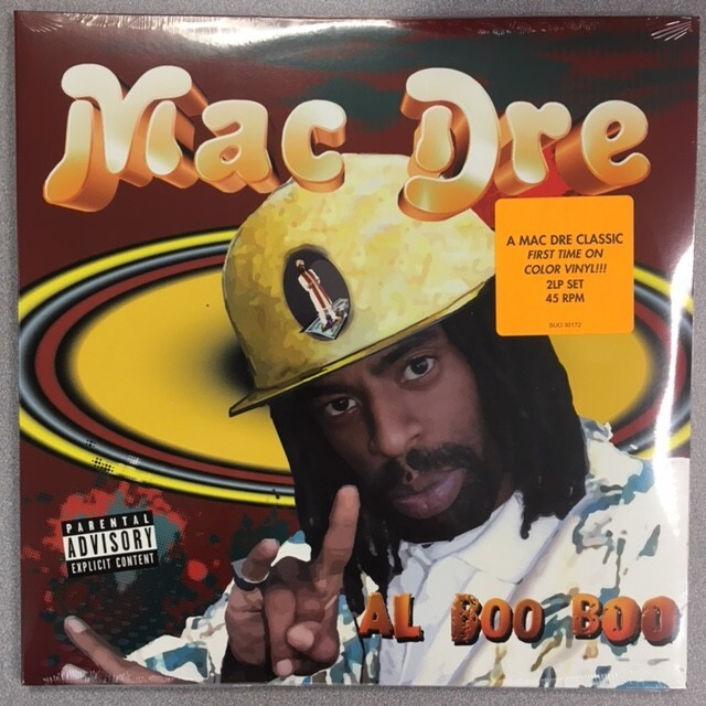Mac Dre ‎– Al Boo Boo YELLOW & ORANGE VINYL 2-LP Set (New/Sealed/Gatefold) 2020
