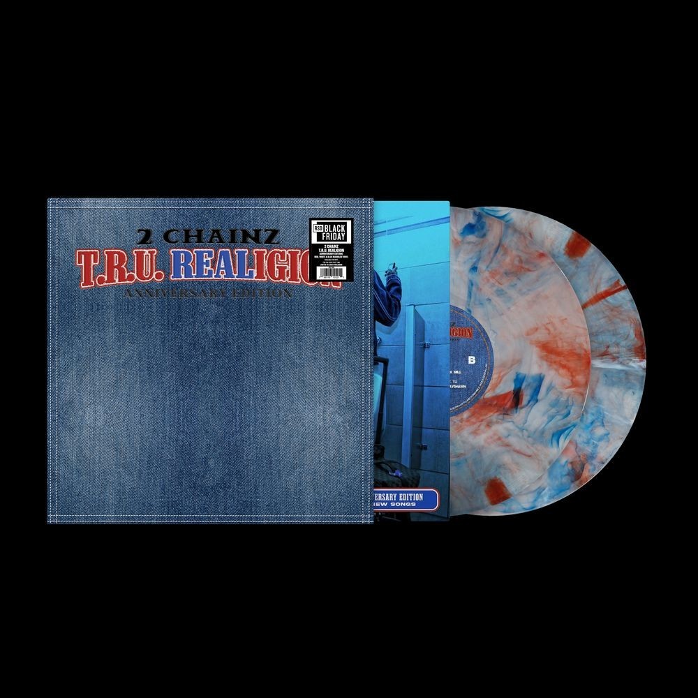 2 Chainz – T.R.U. REALigion RSD Red/White/Blue Vinyl Limited Jean Sleeve