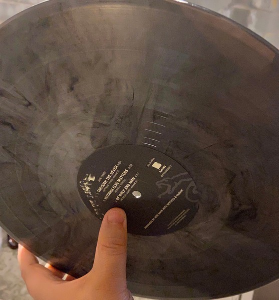 Metallica The Black Album Remastered 180 Gram 2 LP Some Blacker Marbled Vinyl