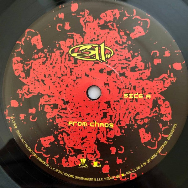 311 – From Chaos | Remastered LP | Biggest Hit Amber | Playtested