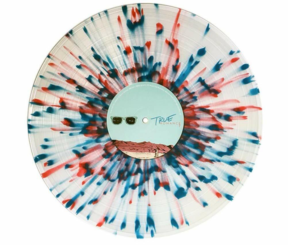 True Romance Soundtrack ALABAMA Clear Aqua Pink Splatter Color Vinyl x/686 OST