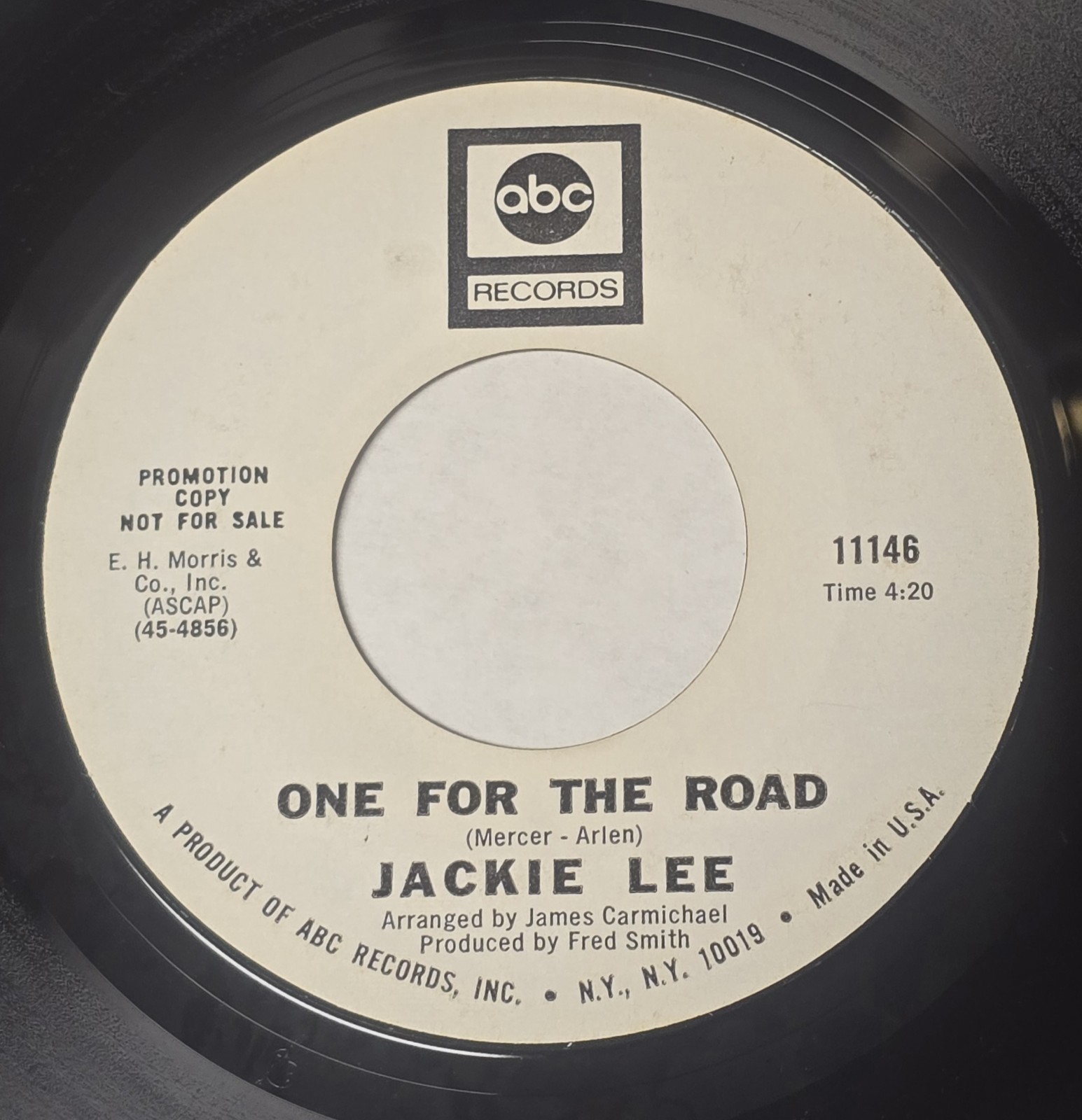 Scarce Promo Jackie Lee Darkest Days / One For The Road Northern Soul 45 Record